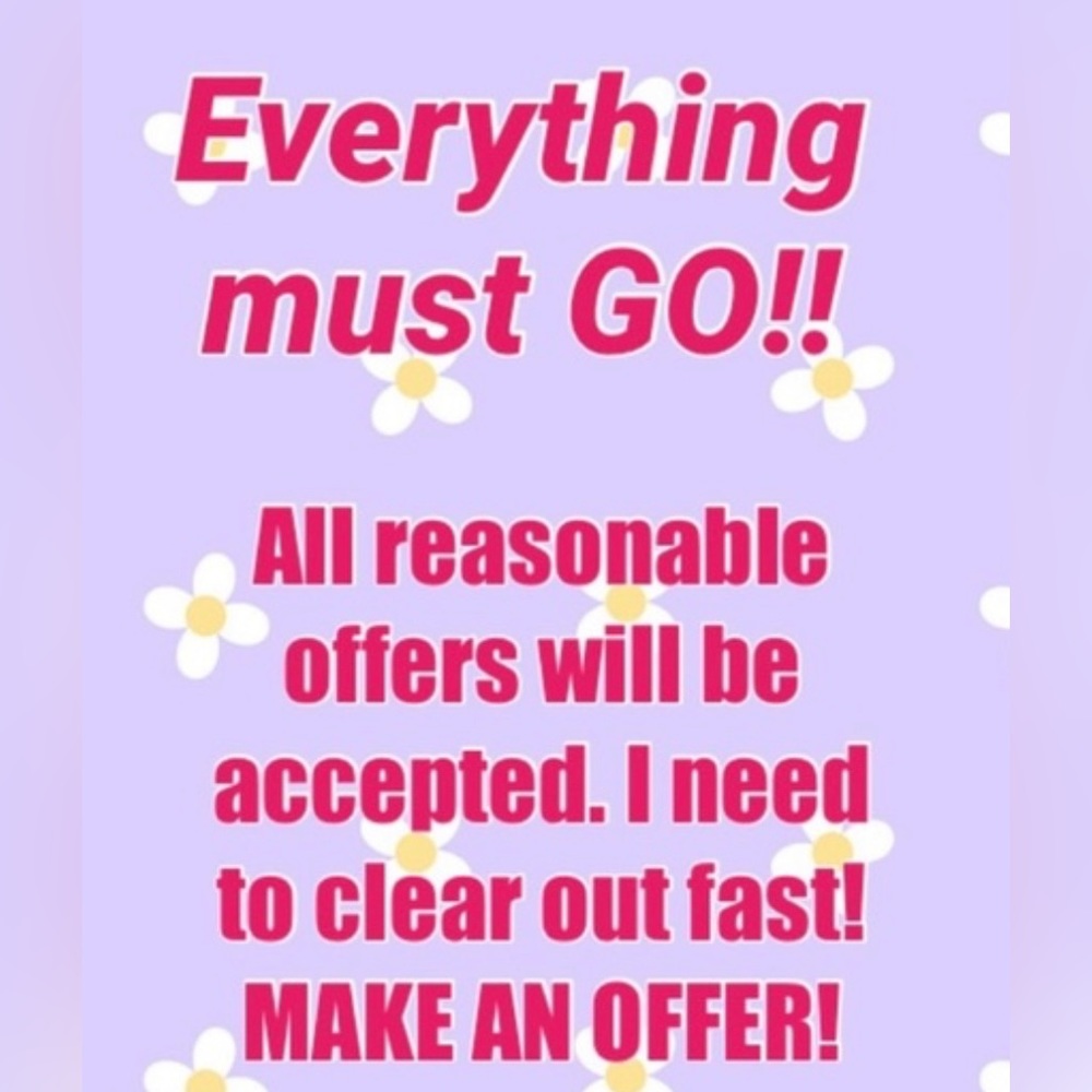 Everything must go✨